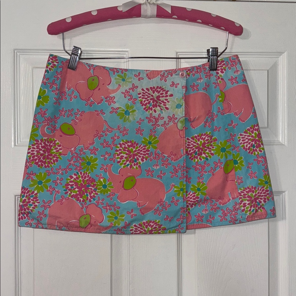Vintage Double Sided Lilly Pulitzer Wrap Skirt